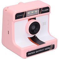 Wiky Children's Digital Camera with Printer Pink, 12Mpx Photo, Full HD Video - Children's Camera
