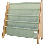 3 Sprouts Stojan na knížky Recycled Solid/Green - Toy Organiser