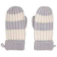 Lodger Gloves Stripe Merino Storm Size 1–2 years - Baby Gloves