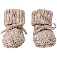 Lodger Slipper Knit Birch 0 - 6 měsíců - Baby Booties