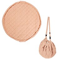 Play And GO Noomad soft Fleuri organic play mat and toy bag - Play Mat