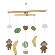 Jabadabado Monkey wooden mobile - Cot Mobile