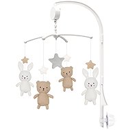 Jabadabado Bear and Bunny musical mobile - Cot Mobile