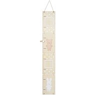 Jabadabado Teddy & Bunny children's wall-mounted height chart - Child Growth Chart