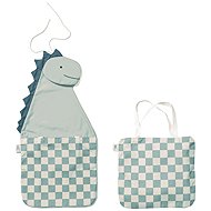 Play And GO Toto Dino wall organiser and bag - Hanging closet organiser