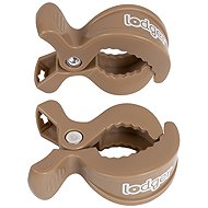 Lodger Swaddle Clip, pack of 2, Beige - Pram Pegs