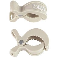 Lodger Swaddle Clip, pack of 2, Birch - Pram Pegs