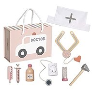 Jabadabado Doctor's case pink - Kids Doctor Kit