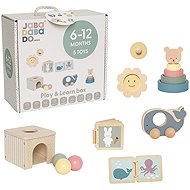 Jabadabado Play and Learn box 6–12 m - Motor Skill Toy