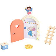 Dvěděti Kouzelná dvířka Zoubkové víly - Children's Bedroom Decoration
