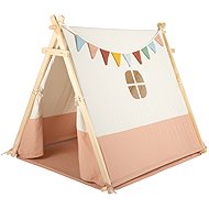 Dvěděti Hrací stan s vlajkami - Tent for Children