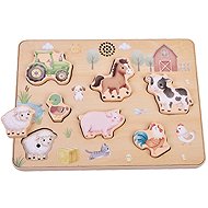 2Kids Toys Farm Sounds Peg Puzzle - Puzzle