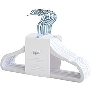 3 Sprouts Velvet Hangers 15 pcs White - Hanger