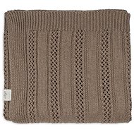 Lodger Newborn Merino Tan Buffalo Blanket - Swaddle Blanket