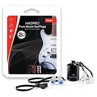Haspro Music - Concert Earplugs for Musicians, 2 × 2 pcs, Blue - Earplugs