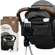 Sipo Multi-functional Pram Organiser, Black - Stroller organiser
