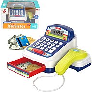 Battery-operated cash register with accessories - Toy Cash Register