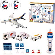 Letištní set Smartwings, letištní technika s letadlem - Thematic Toy Set