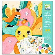 Painting with the Magic garden palette - Colouring Book