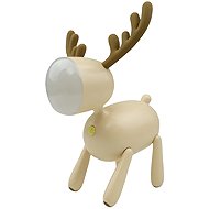 Mary's LED adjustable night light, deer, beige - Night Light