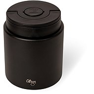 Citron Stainless Steel Food Jar 500ml, Black - Insulated Food Jar