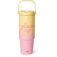 Citron 900ml thermal tumbler, Glow Up Pink Yellow - Thermal Mug