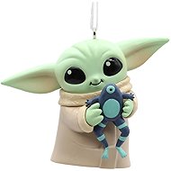 Hallmark Star Wars Grogu with frog Christmas ornament - Christmas Ornaments