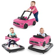 Bright Starts 3-in-1 Ford Mustang Pink 6m+, up to 12kg - Baby Walker