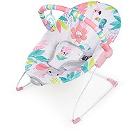 Bright Starts Flamingo Vibes vibrating bouncer 0m+ up to 9kg - Baby Rocker