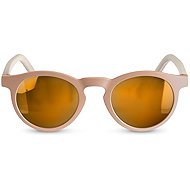 Suavinex Baby sunglasses - 3-8 years polarised with case brown round - Sunglasses