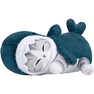 Mofusand Sleeping cat in a shark costume, 46cm - Soft Toy