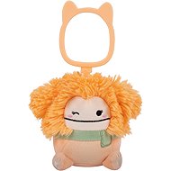 Squishmallows Shasta the orange Bigfoot keyring - Keychain