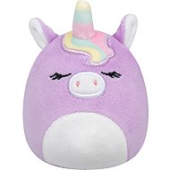 Squishmallows MallowMees purple unicorn, Silvia, 8 cm - Soft Toy