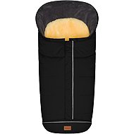 Fillikid Nanga lambskin winter footmuff black - Stroller Footmuff