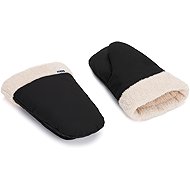 Fillikid Nuuk Teddy handmuff black - Pushchair Gloves