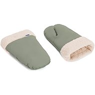 Fillikid Nuuk Teddy hand warmer in sage - Pushchair Gloves