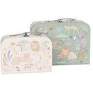 Little Dutch Safari Friends suitcase set - Children's Briefcase
