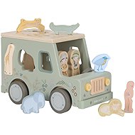 Little Dutch Safari Friends shape sorter car - Toy Car for Toddlers
