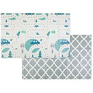 PETITE&MARS Campy L 130×200cm Cars&Arabesca folding play mat - Play Mat
