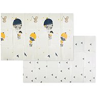 PETITE&MARS Campy L folding play mat 130×200cm Mountains&Triangles - Play Mat