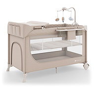 Kinderkraft Leody Up Beige with accessories - Travel Bed
