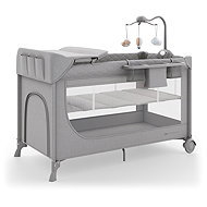 Kinderkraft Leody Up Grey with accessories - Travel Bed