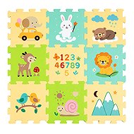 PETITE&MARS Nexli 9-piece floor jigsaw puzzle, Forest Friends - Foam Puzzle