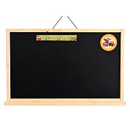 Závěsná dřevěná tabule s poličkou na křídu - Magnetic Board