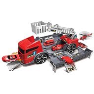 Zusammenklappbares Feuerwehrauto - Spielzeug-Garage