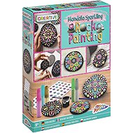 CCG Glitter Mandala - Pebble Painting