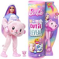 Barbie Cutie Reveal Barbie pastelová edice - Medvěd - Doll
