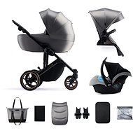 Kinderkraft Select 3v1 Prime 2 Premium Shadow Grey - Baby Buggy