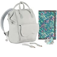 Kinderkraft Select Treasurpack Premium Grey Nature Vibes - Pram Bag
