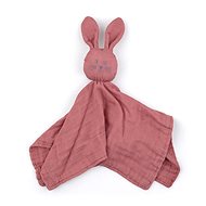 PETITE&MARS Bamboo muslin pet Hugo Dusty Rose - Baby Sleeping Toy